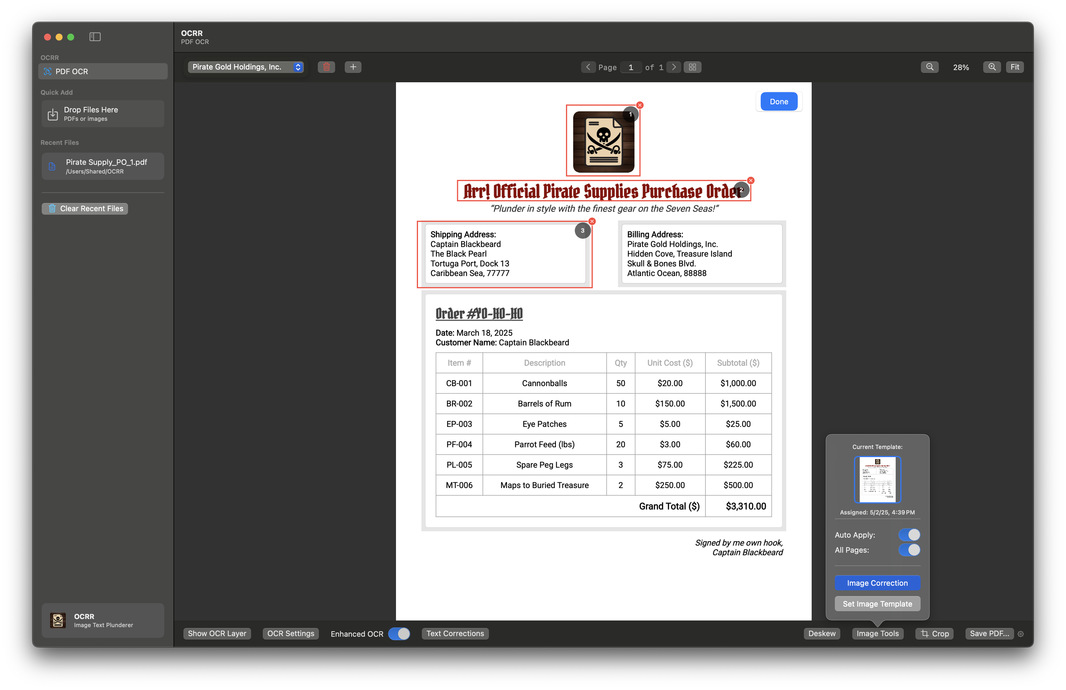 Drawing Areas of Interest